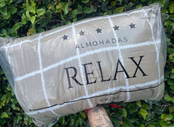 Producto - Almohada Relax bolsón x10