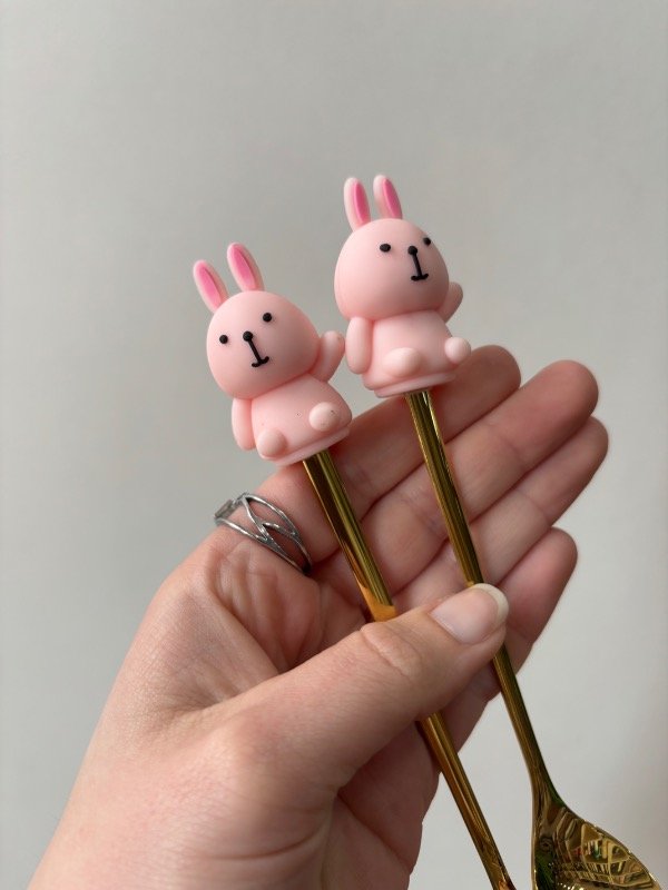 Producto - Set cubiertos Bunny (tenedor y cuchara) - 1