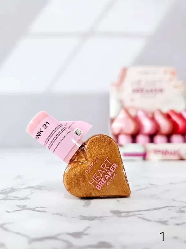 Producto - HEART BREAKER Lip Gloss N01 - PINK 21