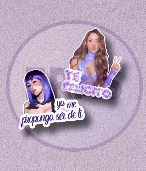 Producto - STICKERS UV - SHAKIRA - CANCIONES
