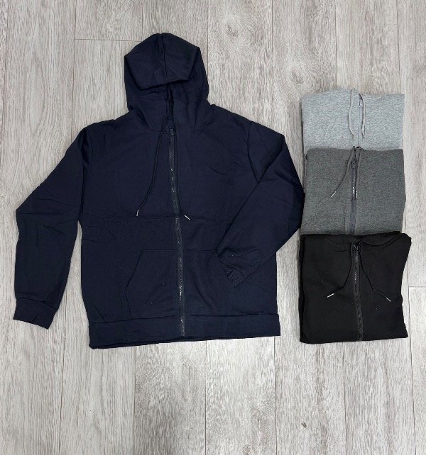 Campera frizada para hombre