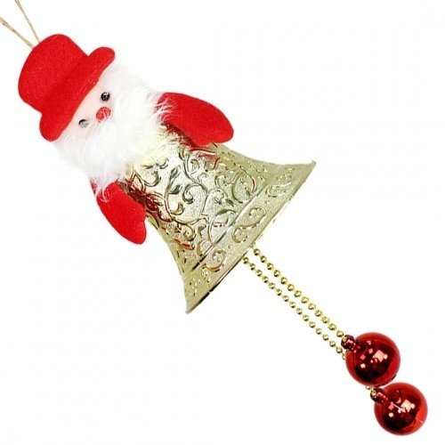 Producto - ADORNO NAVIDAD CAMPANA C/PAPA NOEL