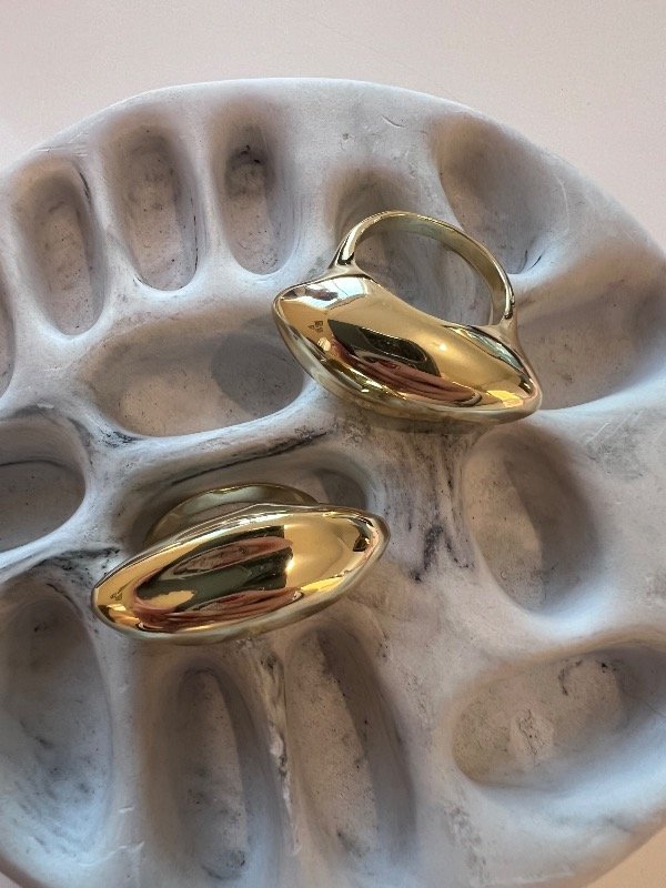 Producto - Anillo Café Dorado