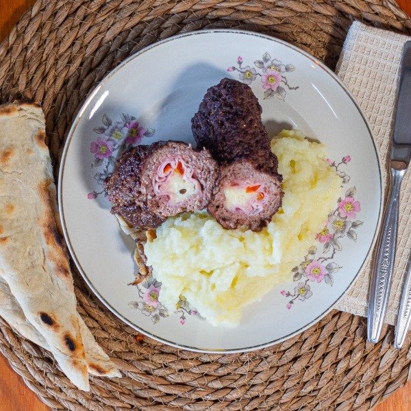 Producto - Pan de carne con puré de papa