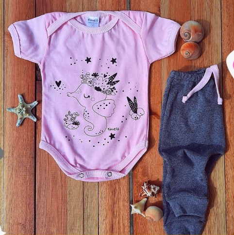Producto - Body y Pantalón Kimelü en Interlock de Algodón