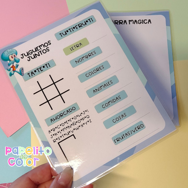 Producto - Pizarrita Vertical Doble Faz 225