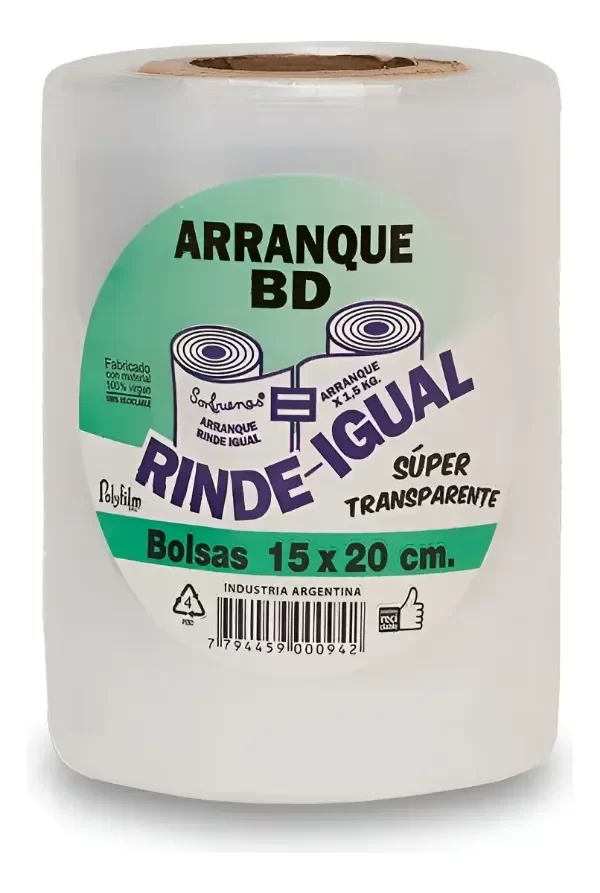 Producto - BOLSAS DE ARRANQUE B/D CRISTAL 15X20 (300gr)