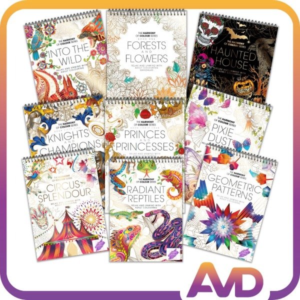 Producto - The Harmony of Colour Libro para colorear Premium