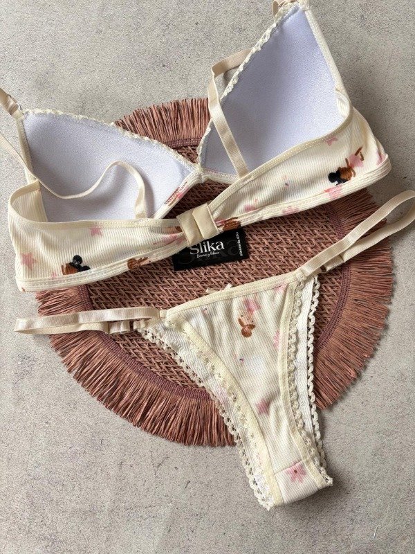Producto - Conjunto triangulo soft de morley crema TALLE 100 - 1