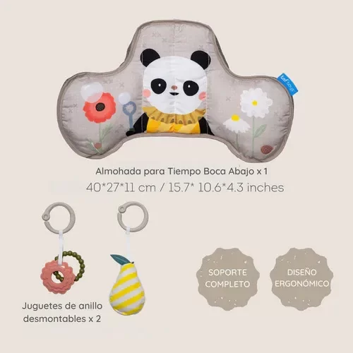 Producto - Almohada Ergonómica con Sonajero y Mordillo - Didáctica - 3