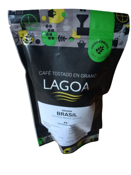 Producto - Café Tostado en Grano Lagoa - Origen Brasil