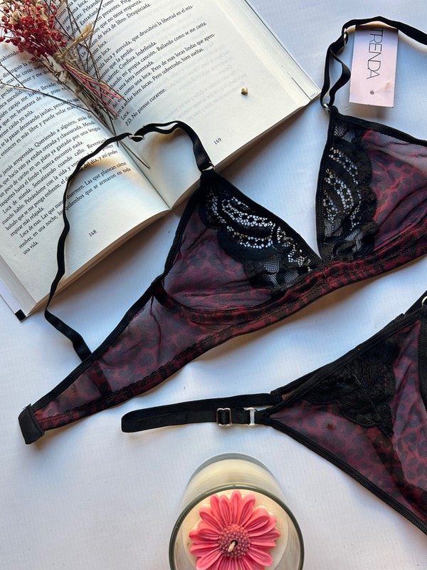 Producto - Conjunto print bordo