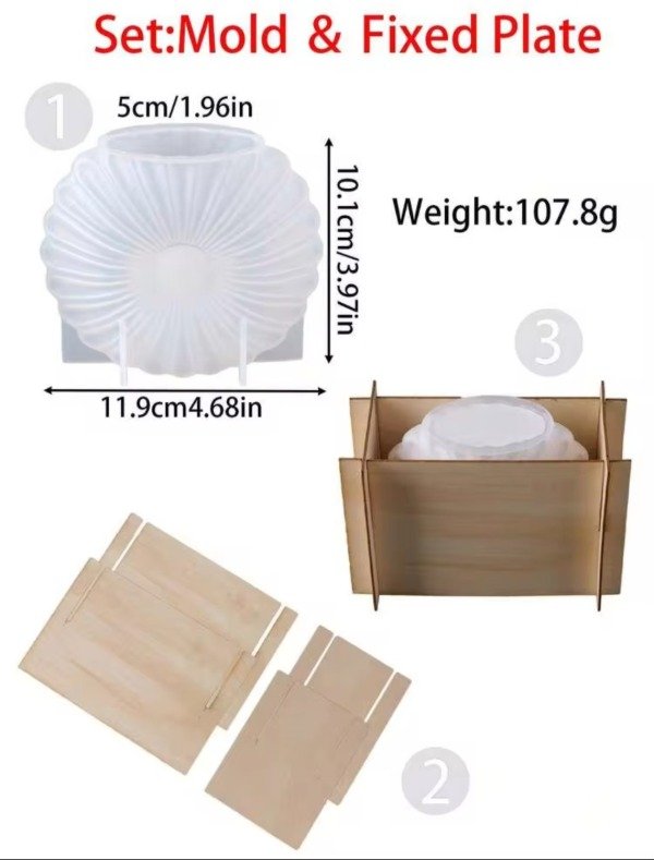 Producto - Molde florero margarita - 4