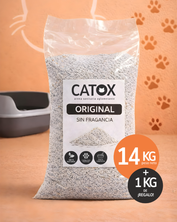 Producto - Arena sanitaria aglomerante Original sin fragancia x 15KG