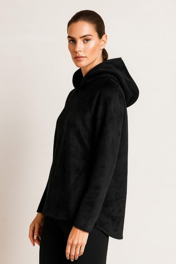 Producto - Buzo Piel de oso bifaz negro
