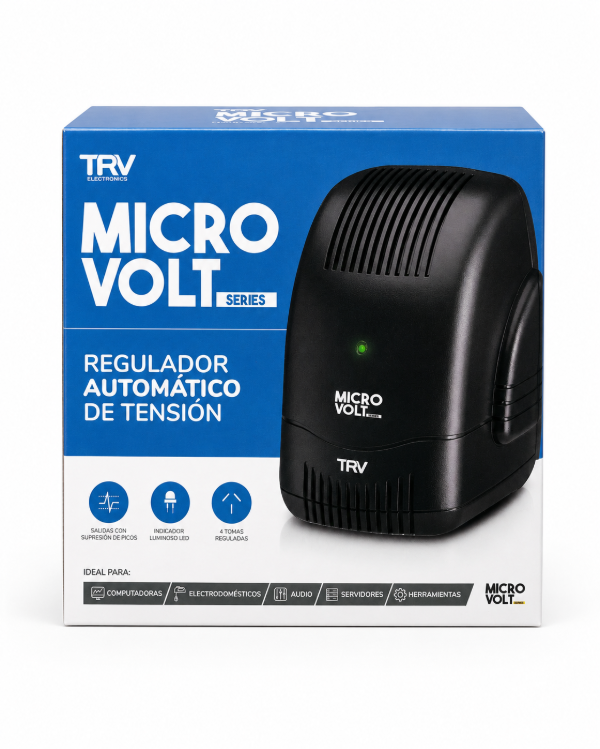 Producto - Estabilizador de tensión TRV Micro Volt L 600/1200VA