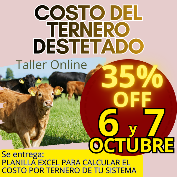 Producto - Taller Online: Cálculo del Costo del Ternero - 0
