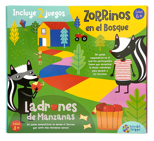Producto - Zorrinos En El Bosque + Ladrones De Manzanas.