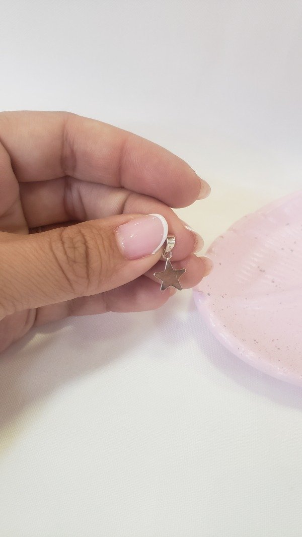 Producto - Dije estrella de plata