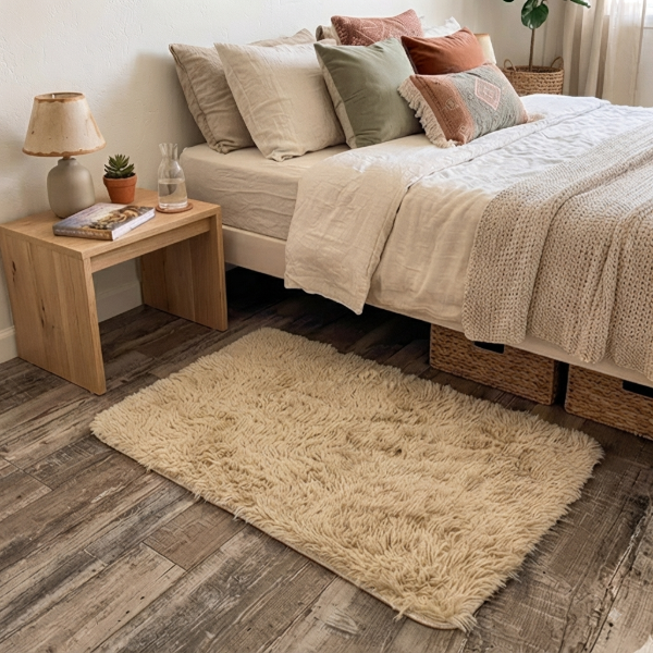 Producto - ALFOMBRA PELO LARGO LISO 45X130CM