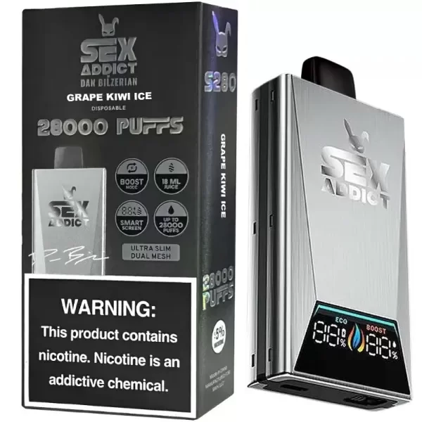 Producto - (PODS DESCARTABLES) SEX ADDICT SILVER S280 - GRAPE KIWI ICE