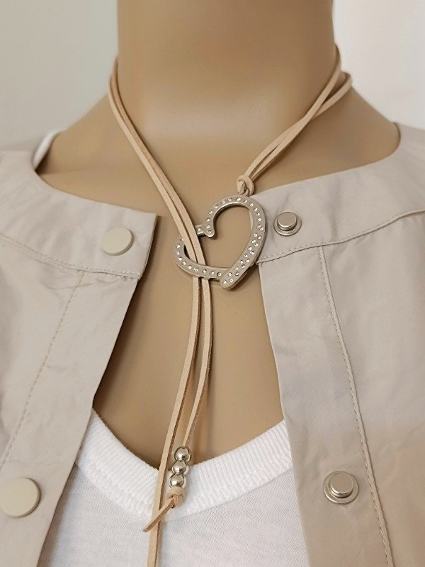 Producto - CHOKER MAURA acero y cubic