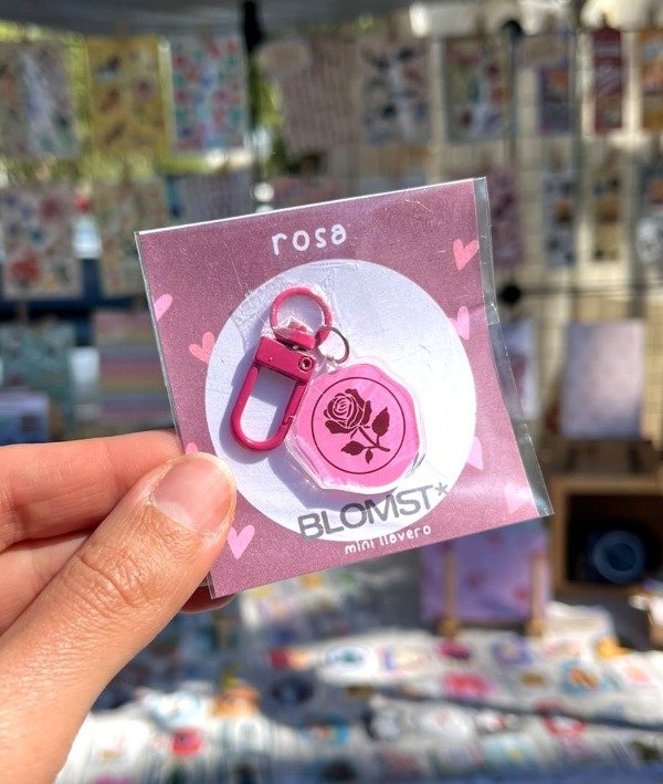 Producto - Mini llavero Rosa
