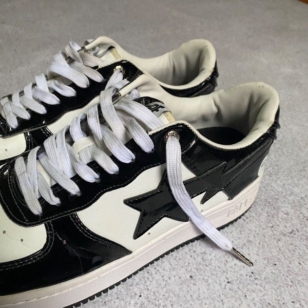 Producto - Bapesta Charol Black and White - 6