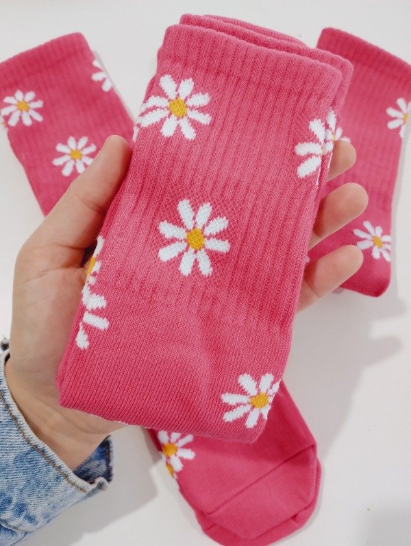 Producto - Tenis Flores en color rosa del 35-40 x unidad