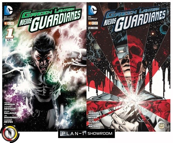 Producto - Green Lantern - Nuevos Guardianes - Pack 1 y 2 (completo) (Con detalle) - Ecc