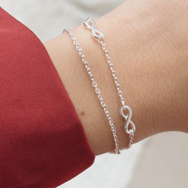 Producto - Pulsera Infinitos Plata 925