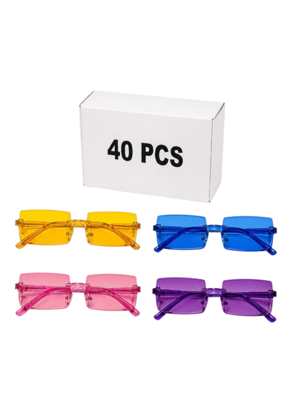 Producto - Lentes Rectangulares Caja x40u