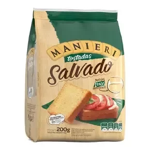 Producto - TOSTADAS MANIERI SALVADO 200GR