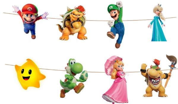 Producto - GUIRNALDA MARIO GALAXY