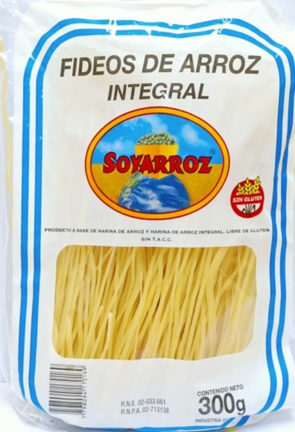 Producto - FIDEOS SOYARROZ INTEGRALES