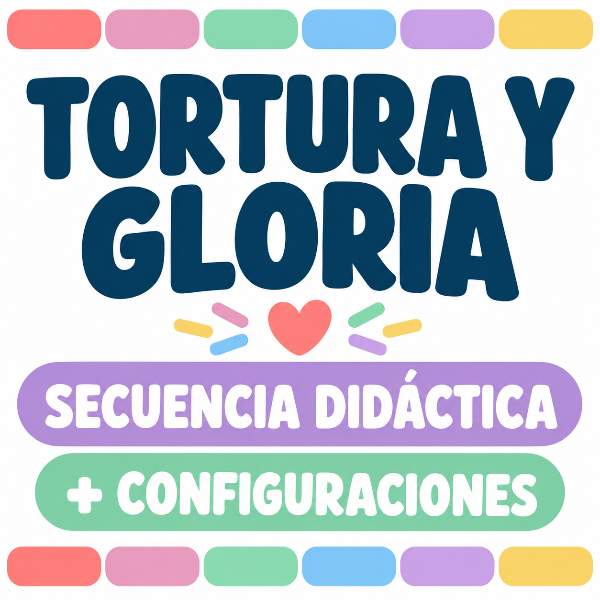 Producto - Tortura y gloria - Secuencia didáctica y configuraciones