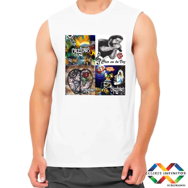 Producto - REMERA -CALLEJEROS-ALGODON SIN MANGAS TALLE L - 0