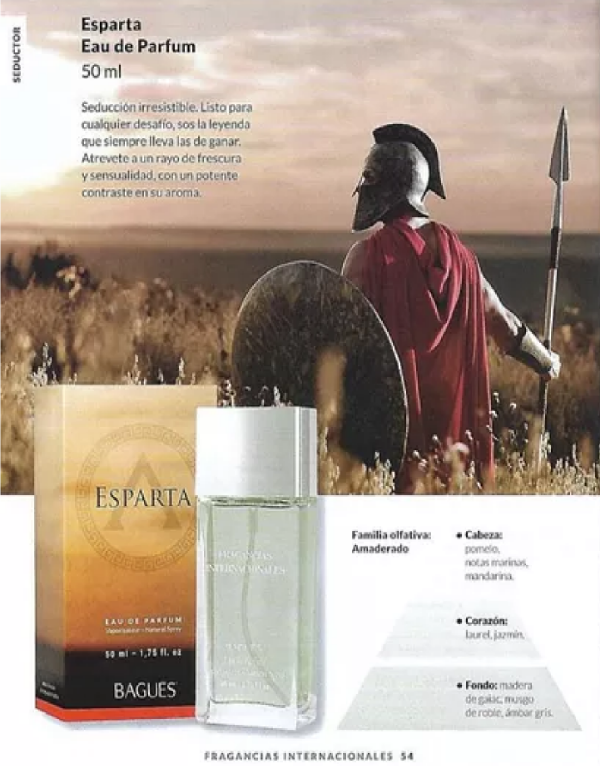 Producto - ESPARTA ( Invictus by Bagues)