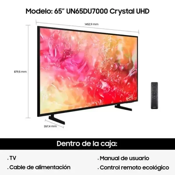 Producto - SMART TV 65 SAMSUNG 4K UHD CRYSTAL