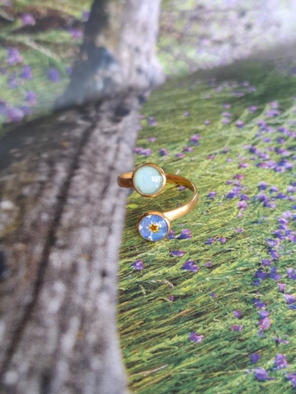 Producto - no me olvides y ópalo