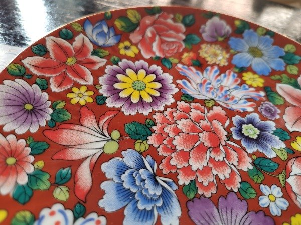 Producto - Plato Deco 19 Flores - 2
