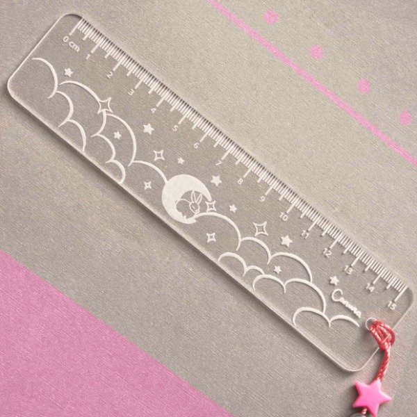 Producto - Regla Acrilica Moon bunny