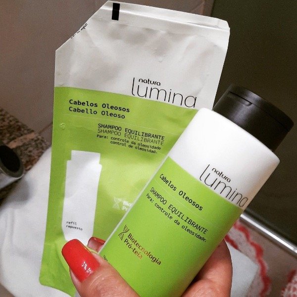 Producto - Repuesto Shampoo Equilibrante Lumina para Cabello Oleoso