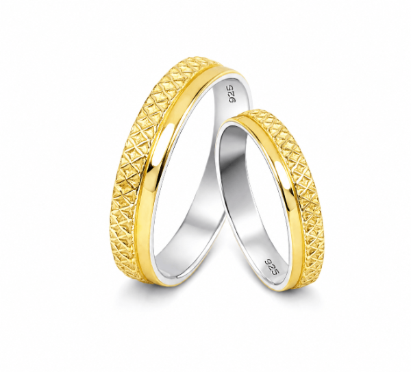Producto - Par Alianzas Oro y Plata (T-7771) - 0
