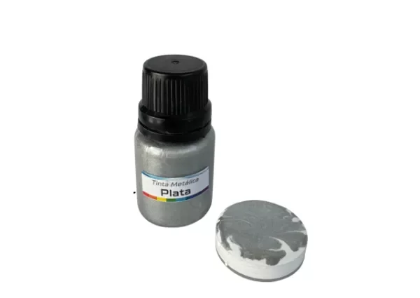 Producto - TINTA METALICA EXPANDIBLE PLATA