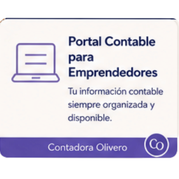 Producto - Portal Contable para Emprendedores