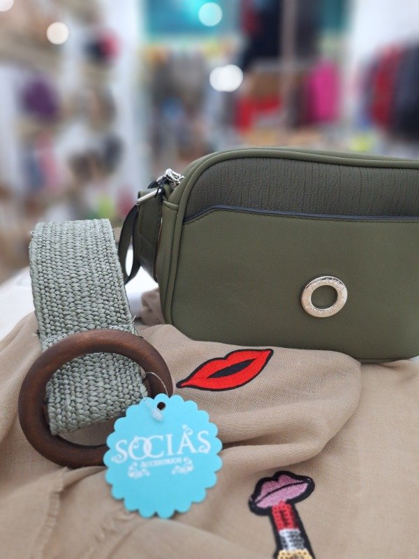 Producto - Bandolera Pocket AMAYRA Verde