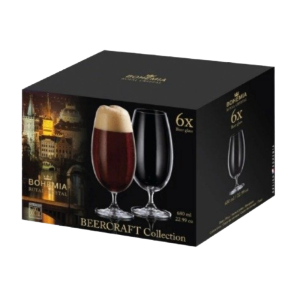 Producto - Bohemia Beercraft 680ml x 6unid (Copa de Cristal)