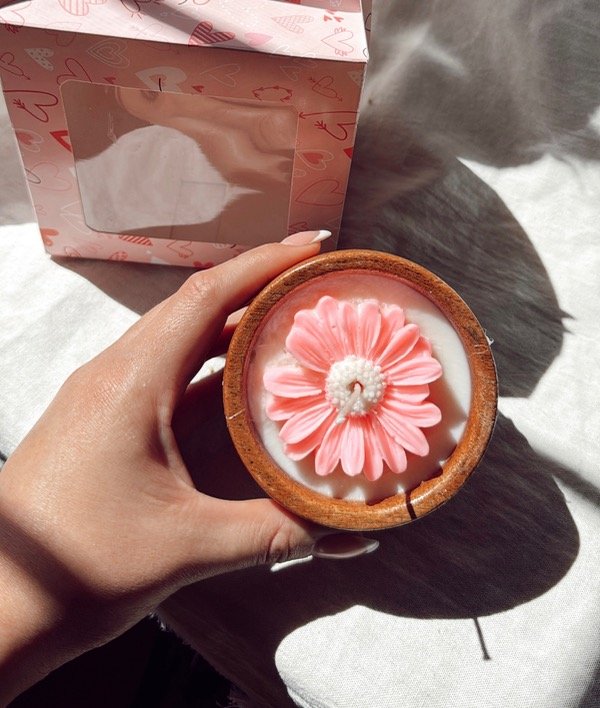 Producto - Cuenco de madera -MARGARITA-