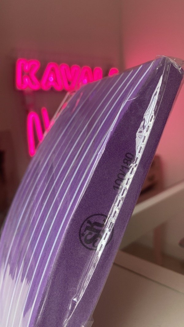 Producto - Pack x10 Buffer SK 100/180 Violeta